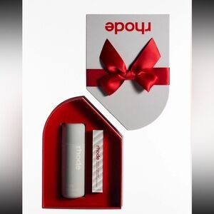 Rhode Holiday Duo: Peppermint Peptide Lip Treatment & Glazing Milk